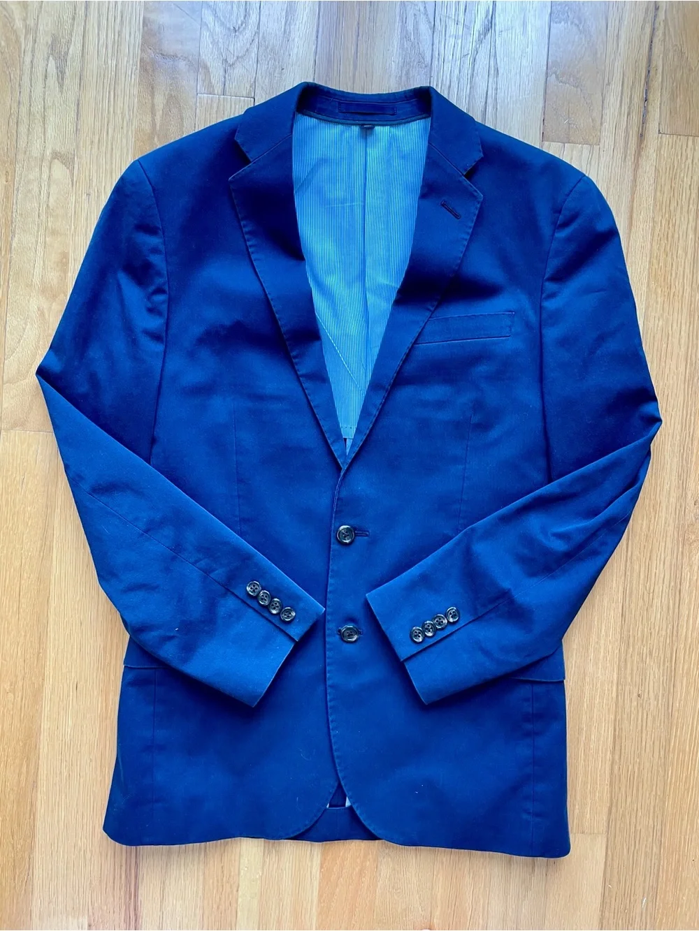 Navy Blue Men's Blazer - Classic Tailored Suit Jacket and Pants
